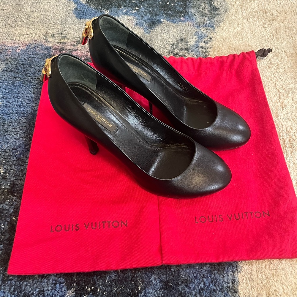 Louis Vuitton Smooth Calf Skin Heels